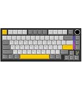 ATTACK SHARK X820 Ultra Wireless Gaming Mechanical Keyboard with TFT Smart Display&Knob,75% Hot S...