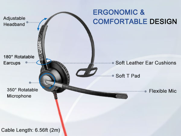 comfortable headset designed for work Home office