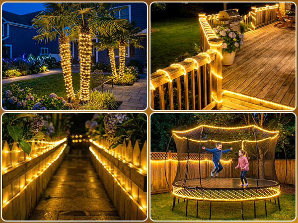 solar tree lights
