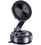 Vacuum Magnetic Car Phone Holder 360° Strongest 120LBS Ultra Suction Cup Phone Mount for MagSafe ...