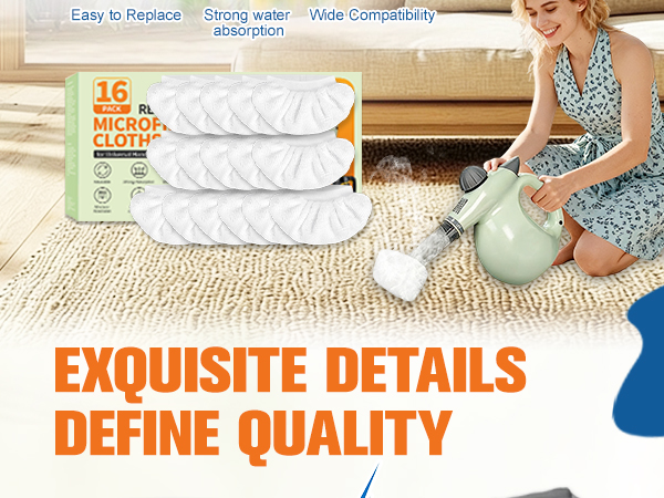 Steam Mop Replacement Pads