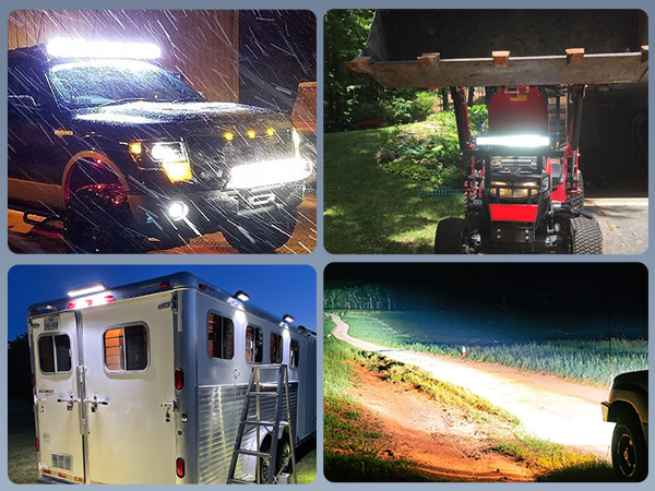 LED Light Bar led light pods spot light flood light