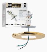 The Can Converter - R1, Recessed Can Light Conversion Kit, for Ceiling Light Fixture, Recessed Li...