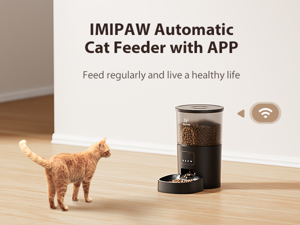 automatic cat food dispenser
