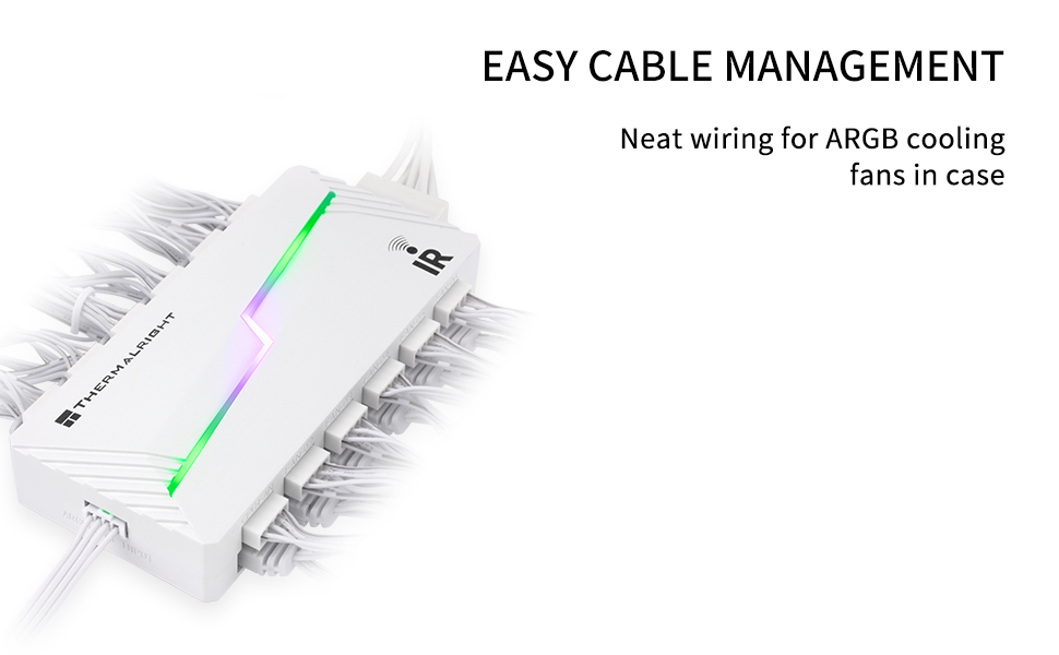 Tl-ARGB and Fan HUB X12 IRWHITE