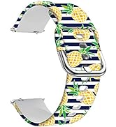 Universal Silicone Watch Band Replacement, 20mm Soft Straps Compatible with Gizmo Watch/Samsung G...
