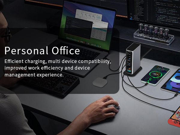 usb charging station for multiple devices