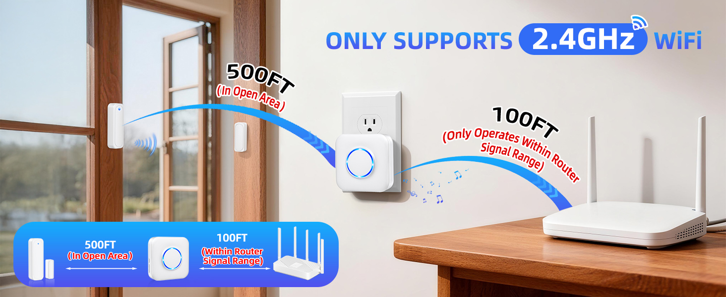 wifi sensor chime