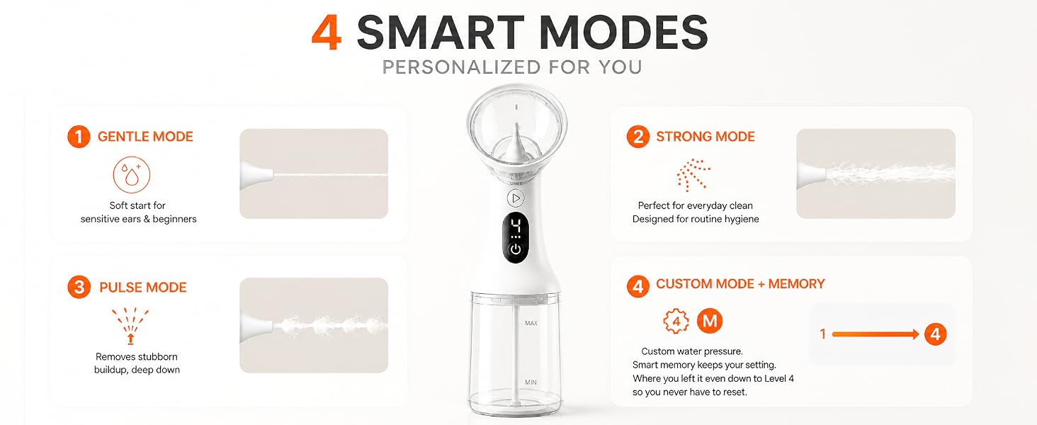 4 SMART MODES