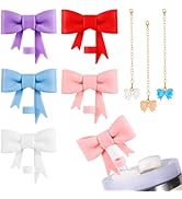 8pc 3D Bow Straw Topper for Stanley Cute Reusable Silicone Bow Straw Covers with cup Accessories ...