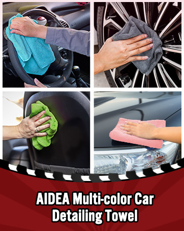 AIDEA Microfiber Car Detailing Towel