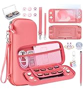 Switch Lite Case - innoAura 15 in 1 Switch Lite Accessories Bundle with Switch Lite Carrying Case...