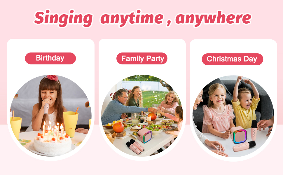 Singing anytime,anywhere