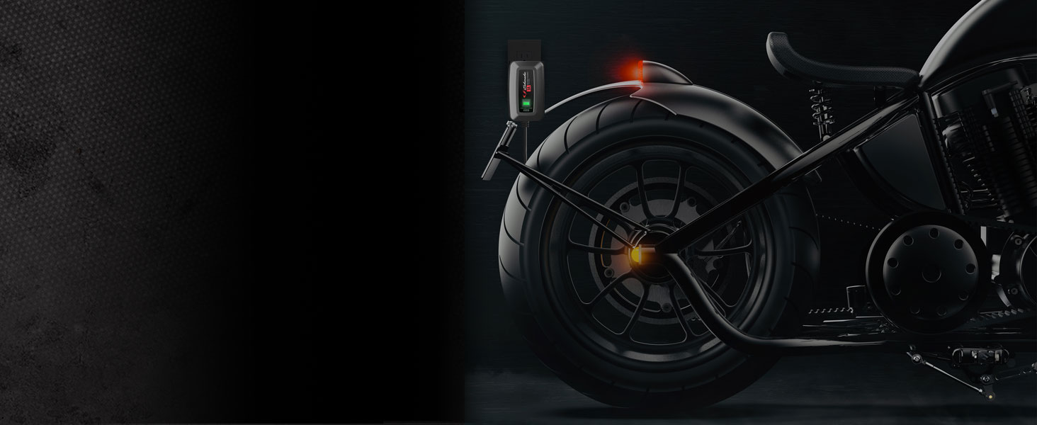 The SC1586 car battery charger and maintainer is useful for power sport riders.