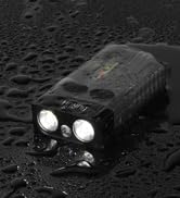 BORUiT V10 black flashlight