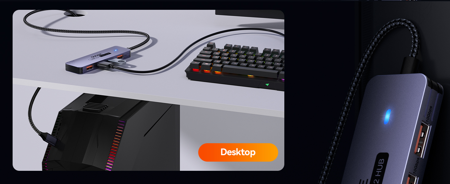 USB C to USB Extender 10G