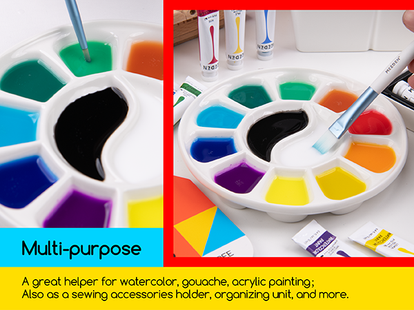 Watercolor Painting Palette
