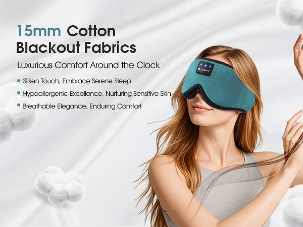 Sleep Headphones Mask Bluetooth 3D Music Eye