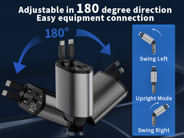 adjustable direction