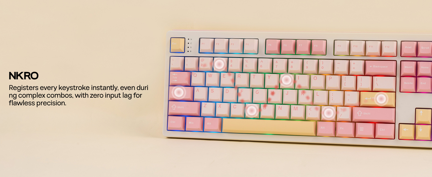 TH108 Wireless Gaming Keyboard