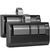 GONAT Universal Garage Door Opener Remote with Visor Clip, for LiftMaster/Chamberlain/Craftsman D...