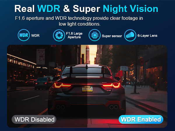 4K dash cam