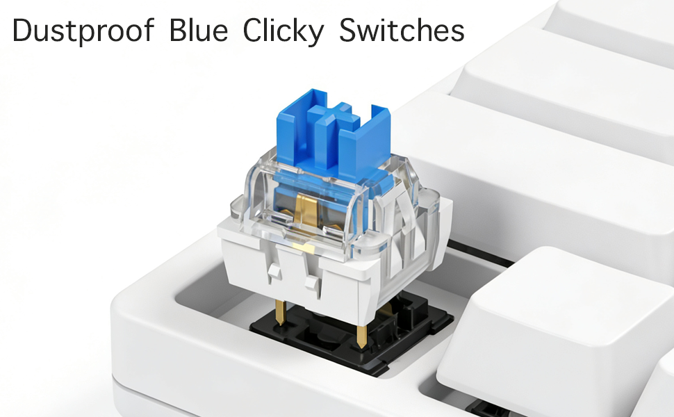 blue switches for 3d prints