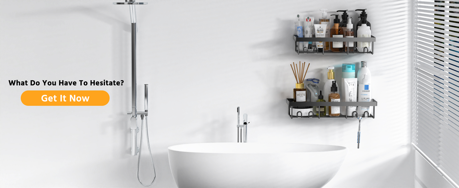 bathroom shower organizer