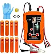 THIKPO Fuel Injector Tester and Cleaner Tool Kit, DIY Cleaning Tool Kit, 8 Pulse Modes for Inject...