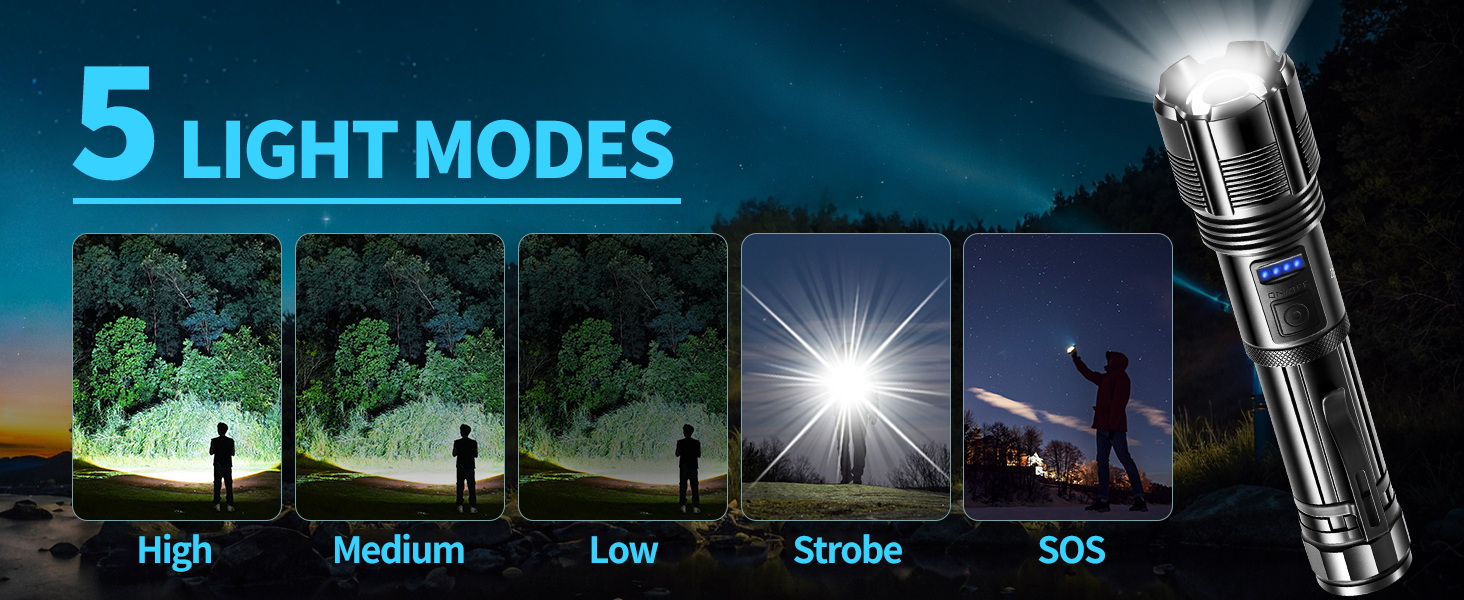 5 Light Modes