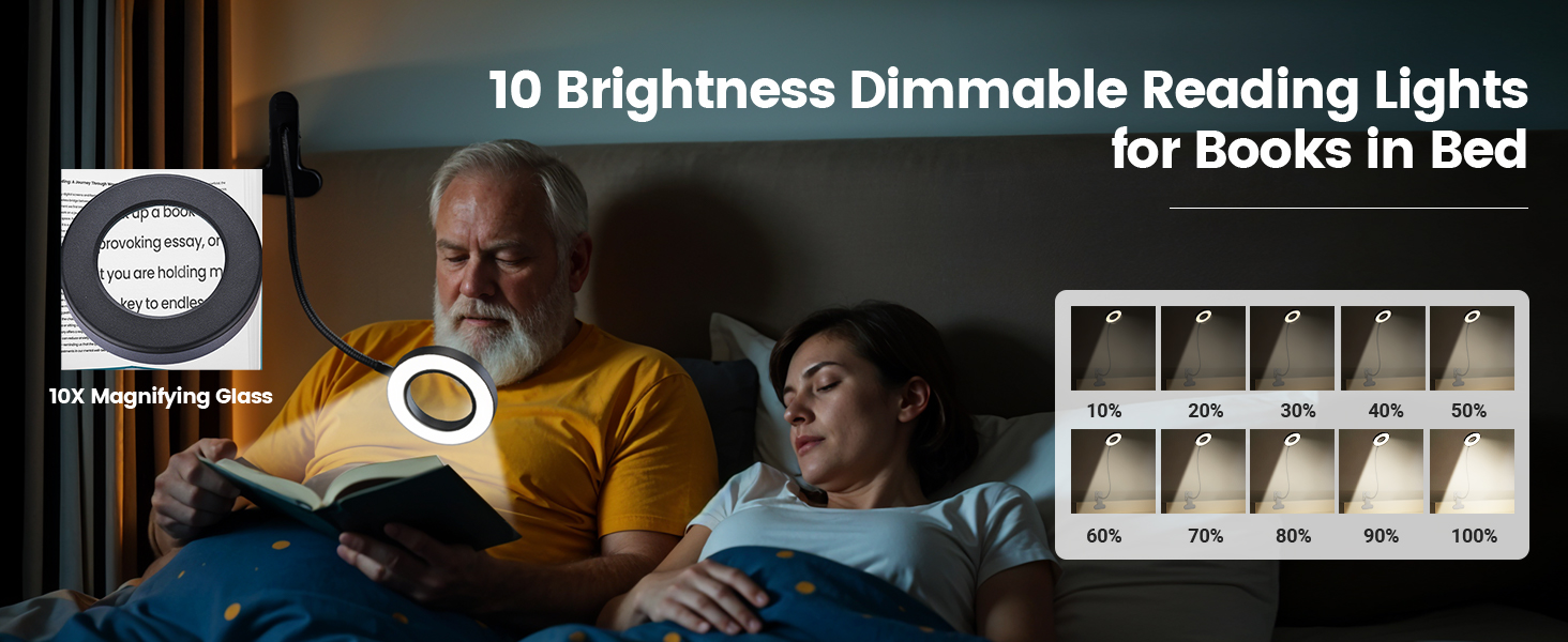 lighted magnifying glass with light reading light reading lamp magnifying glasses with light