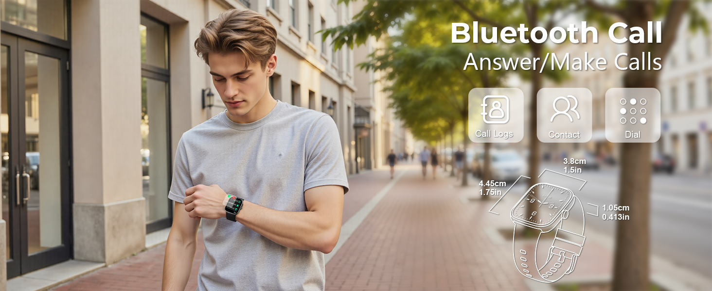 Smartwatch Bluetooth calling function