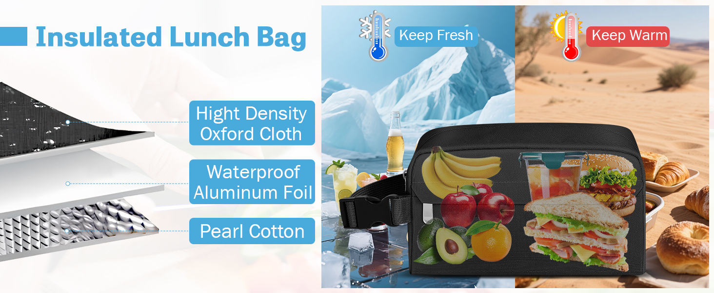 insulated lunch bag