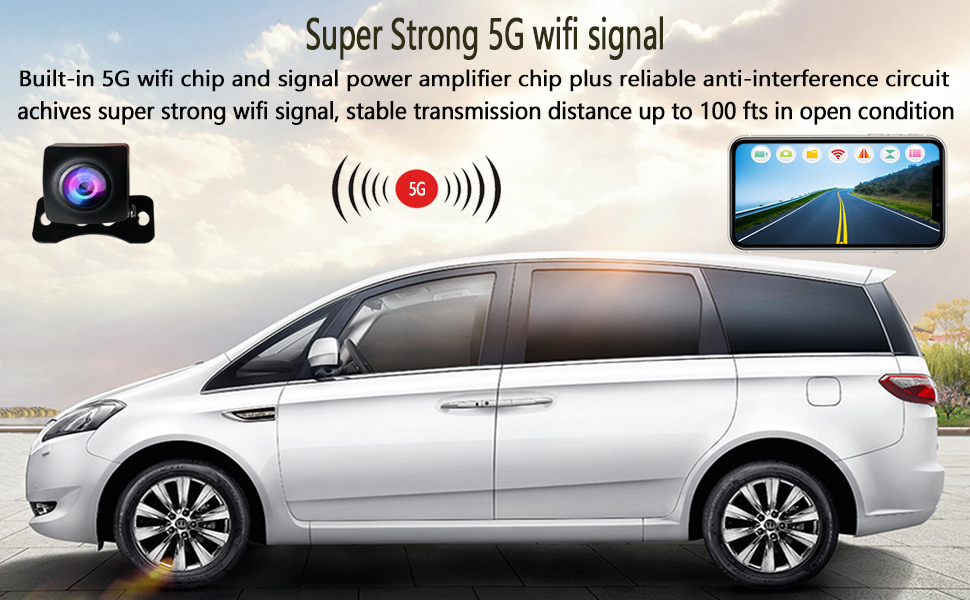 bluetooth backup camera