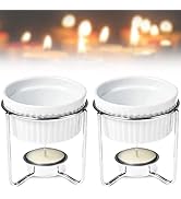 Ceramic Butter Warmers for seafood, Butter Melter Set of 2