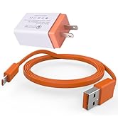 Fast Charger USB Charging Cable Power Cord Wire Compatible with Ring Enabled Video Doorbell (Rele...