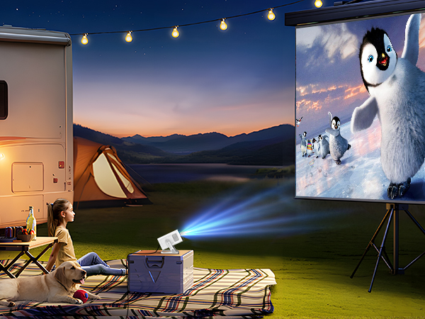 outdoor projector