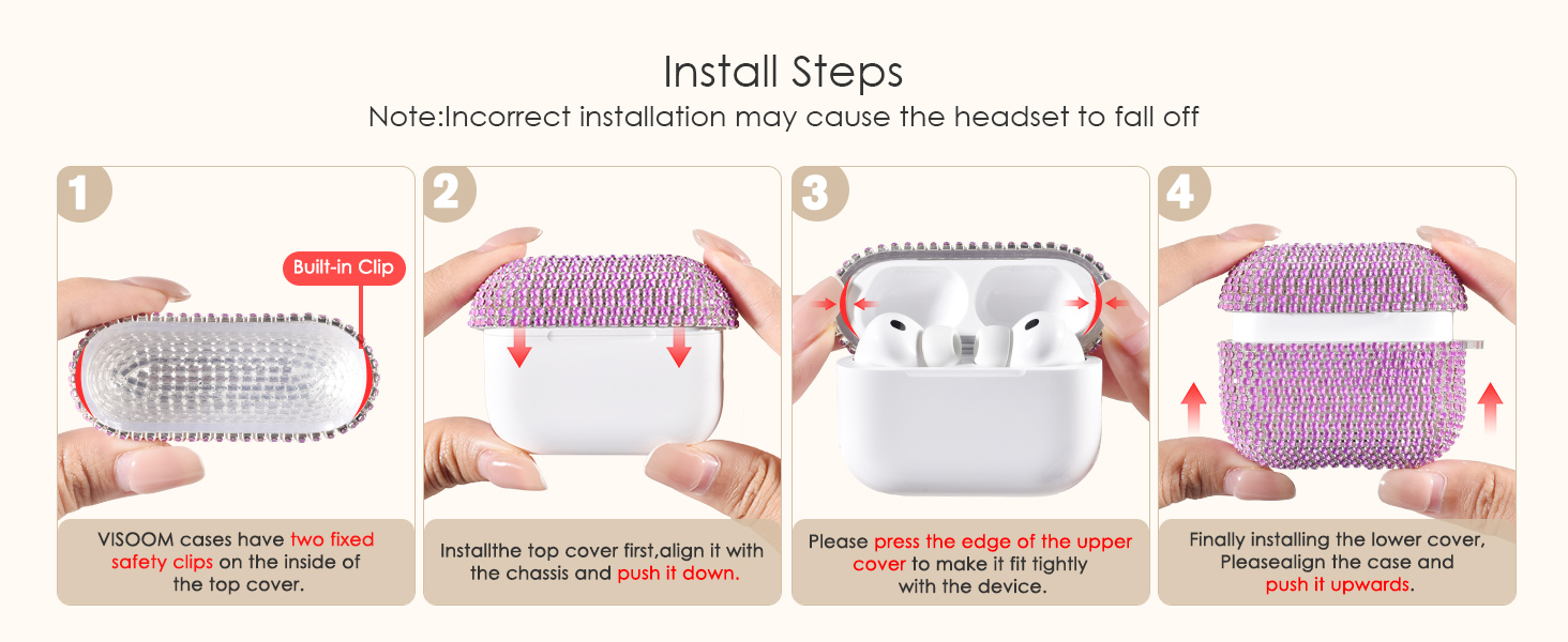 Apple Airpods Case Pro 3 4 2 1 for women