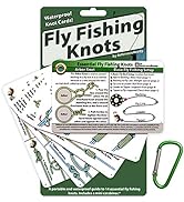 ReferenceReady Fly Fishing Knot Cards - Waterproof Guide to 14 Essential Fly Fishing Knots - Incl...