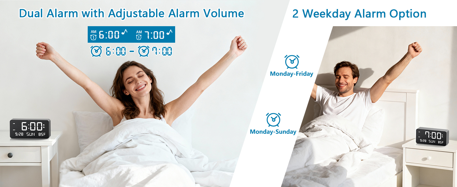 Dual Alarm Clock