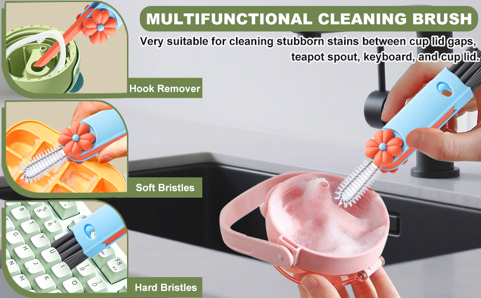 Bottle Lid Cleaner Brush