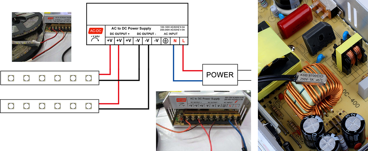 12V 30A Switching Power Supply