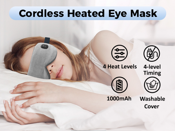 heated eye mask