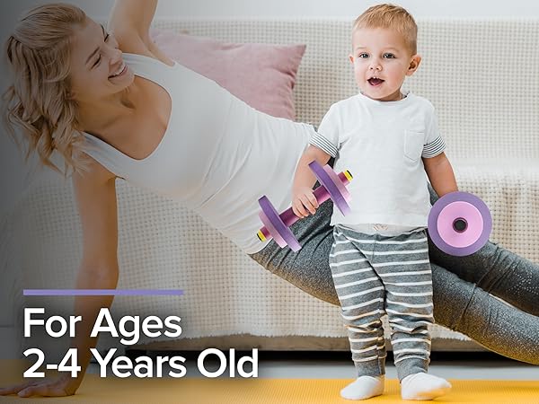 For Ages 2-4 Years Old