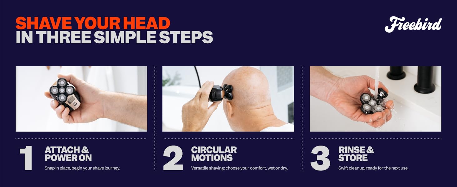 head shaver for bald men, head shavers, mens head shaver bald, electric head shaver