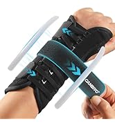 CAMBIVO Wrist Brace for Carpal Tunnel, Tendonitis, Arthritis, Sprains – Hand Brace with Removable...