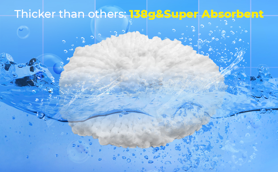 absorbent mop head