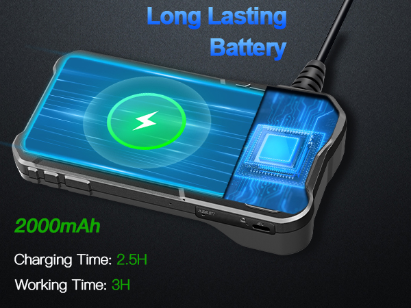 snake camera with light