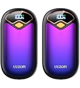 Hand Warmers Rechargeable - Magnetic Electric Hand Warmers 2 Pack, LED Display, 4 Settings Fast H...