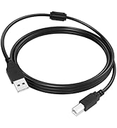 Xivip DeskJet 2855e Printer Cable USB 2.0 Cord Compatible with HP DeskJet 4255e, 3755, 4155e, 377...